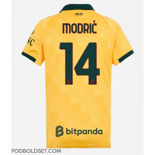 AC Milan Luka Modric #14 Tredjetrøje Dame 2025-26 Kortærmet AC Milan Luka Modric #14 Tredjetrøje Dame 2025-26 Kortærmet